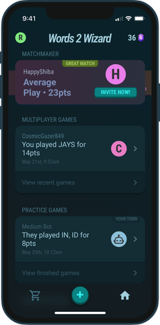 Home Screen Screenshot